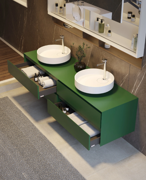 OYSTER - Countertop round washbasin by MOMA Design - view 3